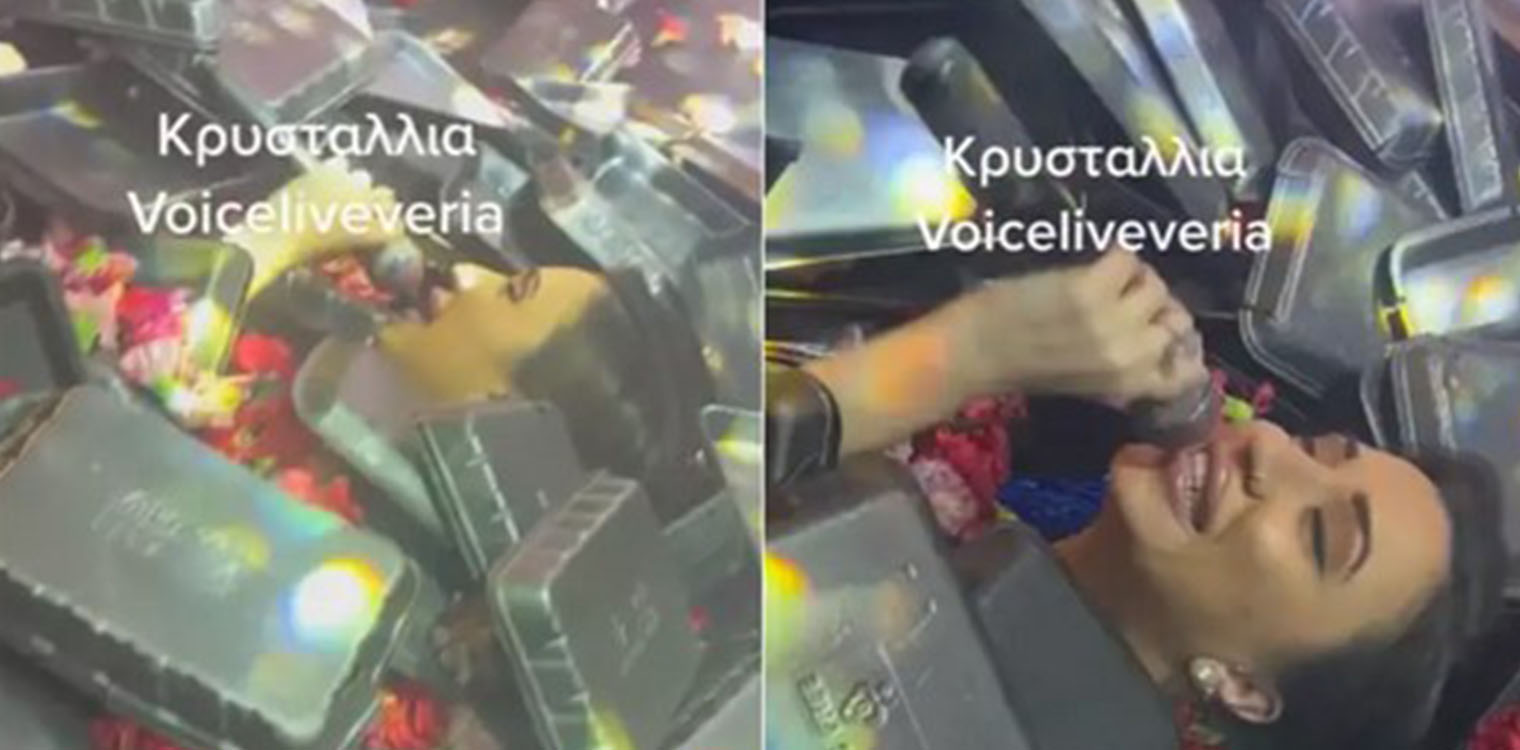 Πανικός σε μπουζούκια της Βέροιας: «Έθαψαν» τραγουδίστρια σε νυχτερινό κέντρο με χιλιάδες λουλούδια