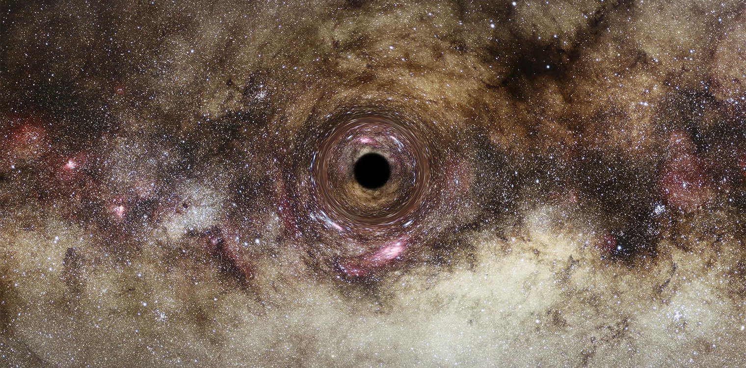 Αστρονόμοι ανακάλυψαν μια από τις μεγαλύτερες μαύρες τρύπες που έχουν βρεθεί ποτέ με τη βοήθεια ενός φαινομένου