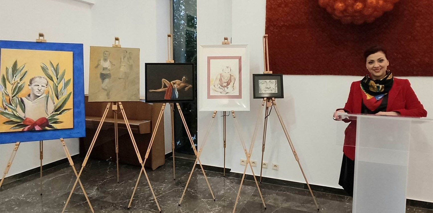 Συμπολιτεία Ολυμπίας: Δωρεά έργων τέχνης στην πρεσβεία της Τσέχικης Δημοκρατίας στο πλαίσιο των δράσεων του ΔΡΟΜΟΥ ΕΚΕΧΕΙΡΙΑΣ 2022