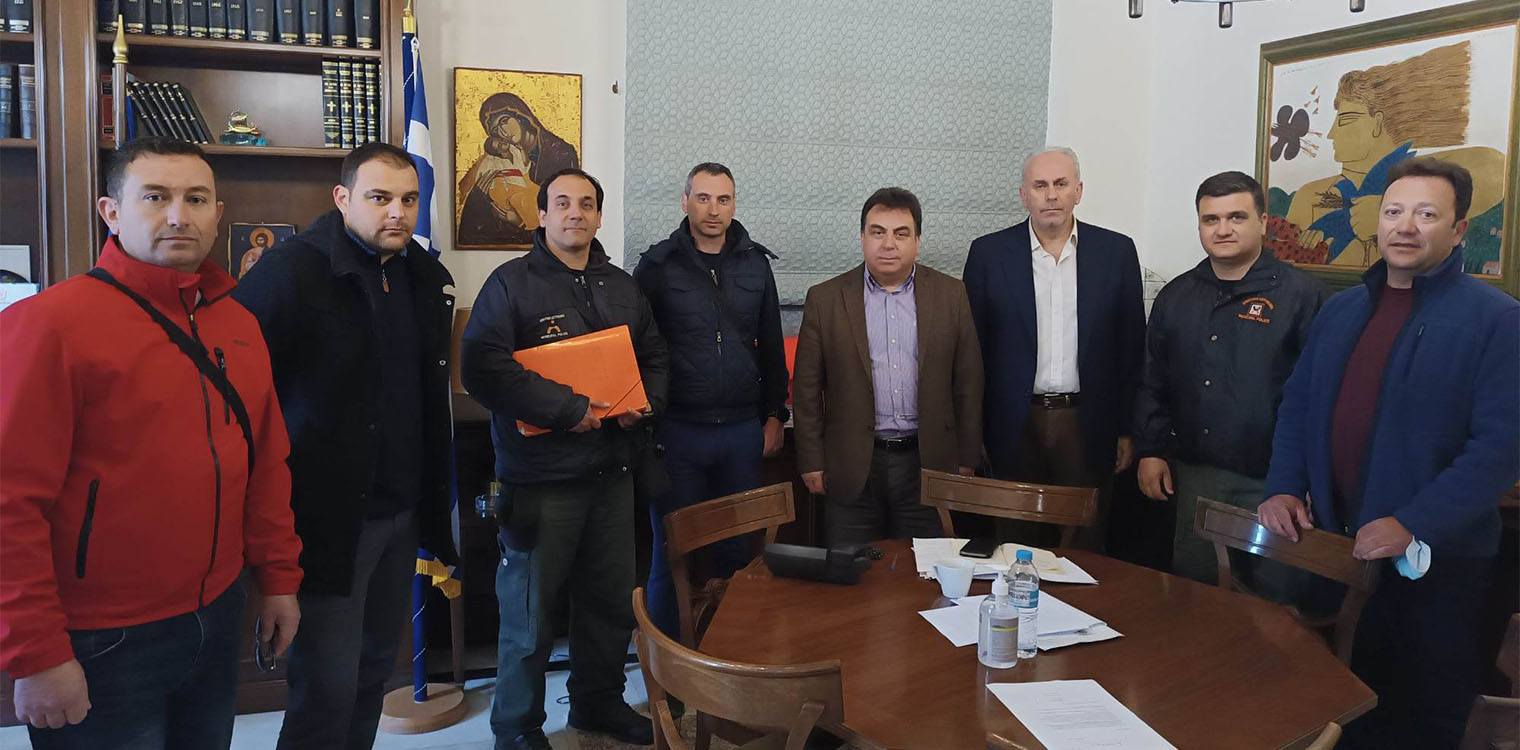 Συνάντηση Δημάρχου Πύργου με το προσωπικό της Δημοτικής Αστυνομίας