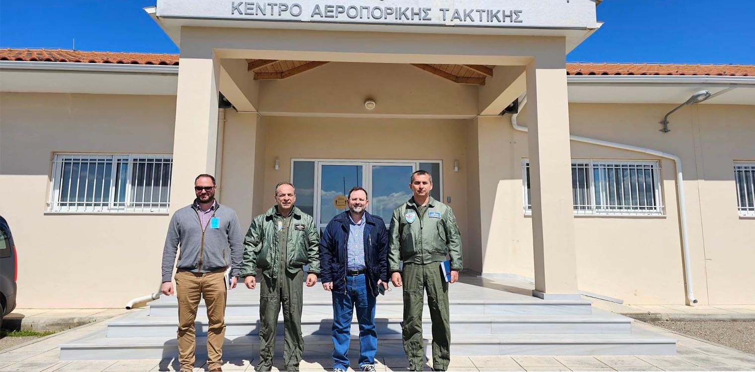 Συνάντηση Κοροβέση με τον Διοικητή του ΚΕΑΤ για την εγκατάσταση τουριστικού περιπτέρου της ΠΔΕ στην 117 Π.Μ Ανδραβίδας