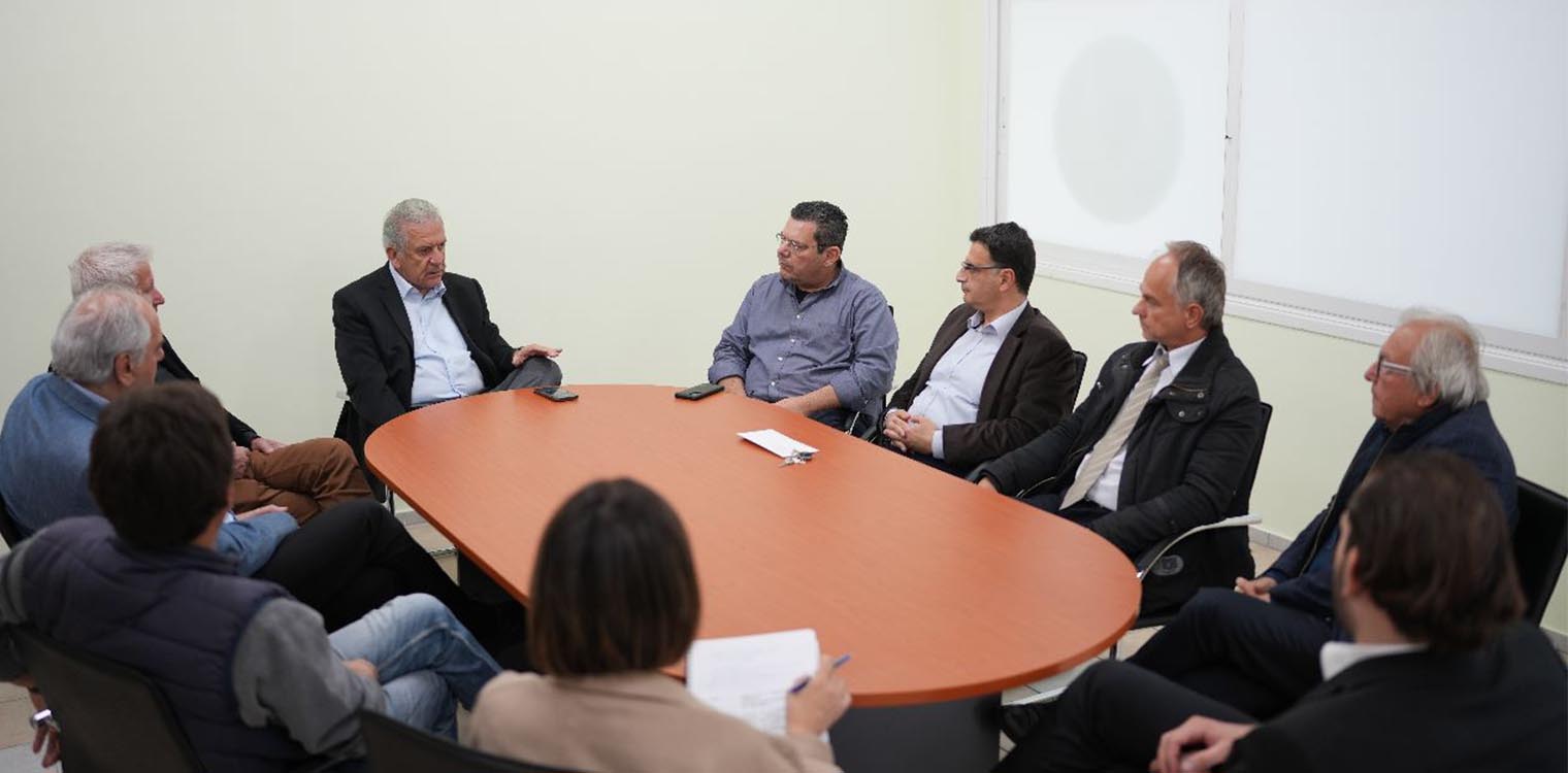 Στην Αρχ. Ολυμπία ο Δημήτρης Αβραμόπουλος
