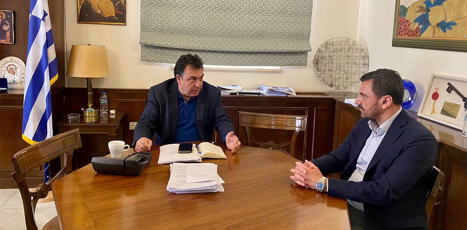 Επίσκεψη Α. Νικολακόπουλου στο Δήμο Πύργου - Στο επίκεντρο οι χρηματοδοτήσεις για την υλοποίηση σημαντικών έργων