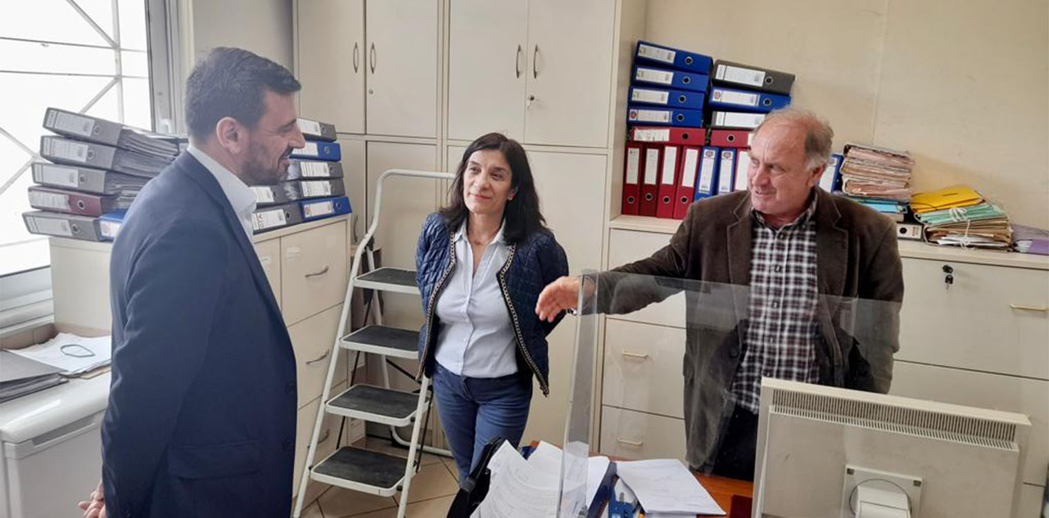 Την τοπική υπηρεσία του Οργανισμού στον Πύργο, επισκέφτηκε ο βουλευτής Ηλείας Ανδρέας Νικολακόπουλος