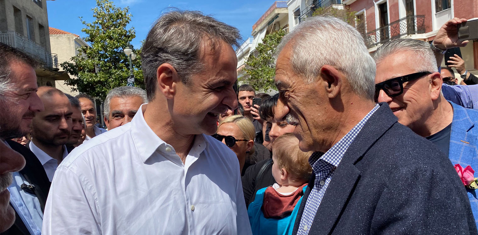 Δεσμεύτηκε ο Κ. Μητσοτάκης από την Αμαλιάδα για την ικανοποίηση των αιτημάτων που έθεσε ο Δήμαρχος Ήλιδας Γ. Λυμπέρης