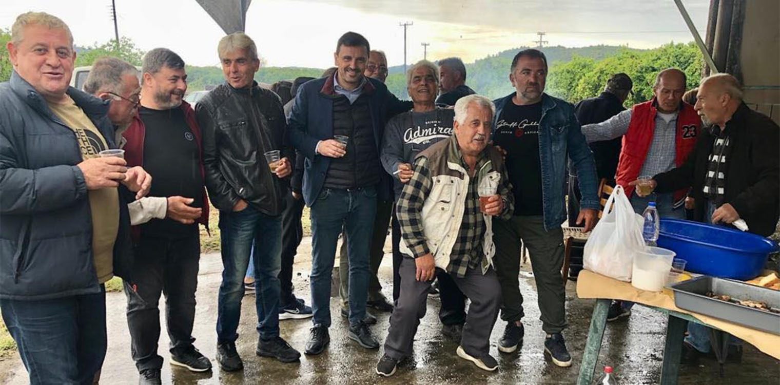 Θερμές εκδηλώσεις στο πρόσωπο του Ανδρέα Νικολακόπουλου στις Τοπικές Κοινότητες της Ηλείας