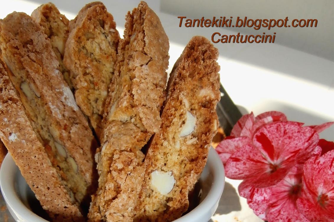 Μπισκοτάκια cantuccini, τραγανά και διπλοψημένα