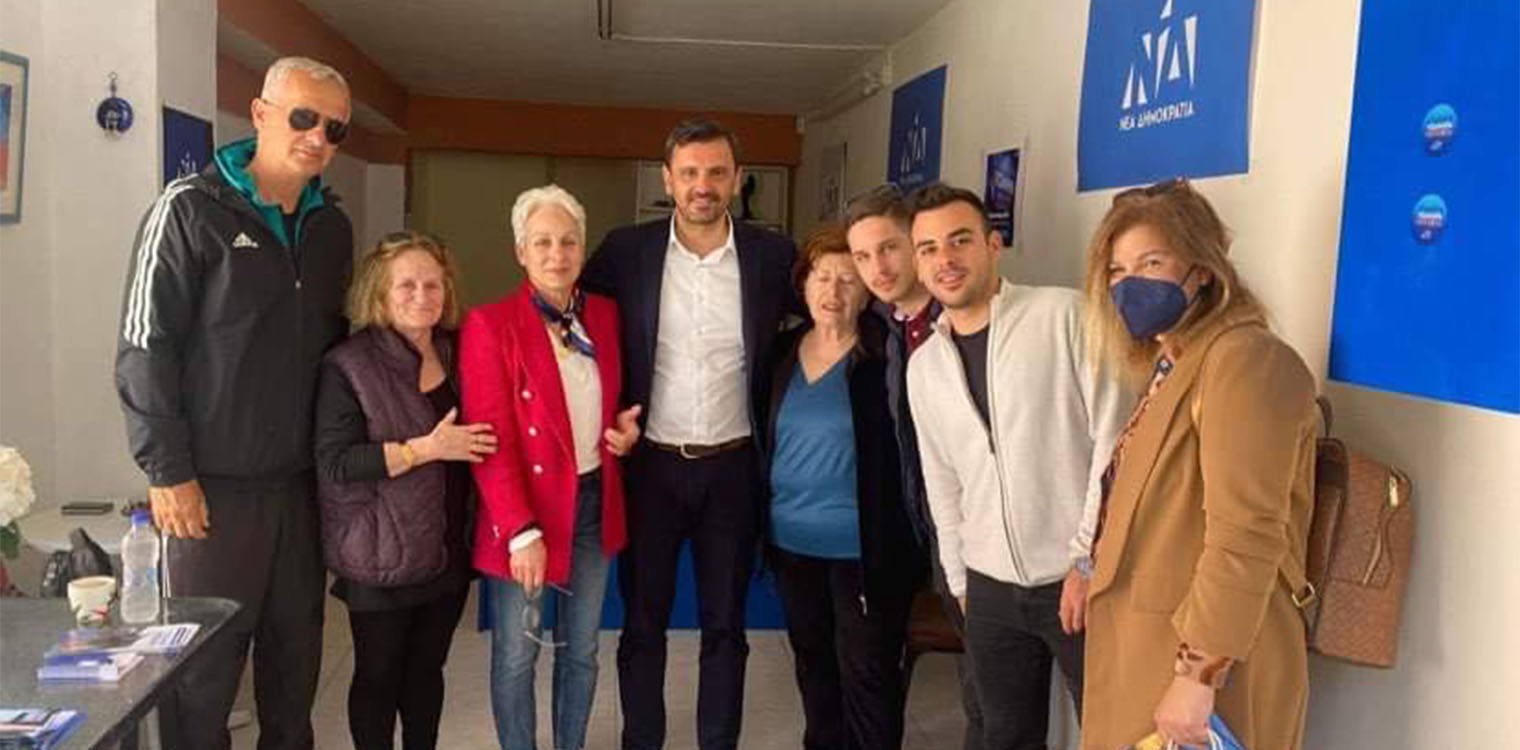 Επίσκεψη του υποψηφίου Βουλευτή Ηλειας, Ανδρέα Νικολακόπουλου, στην αγορά της Ζαχάρως