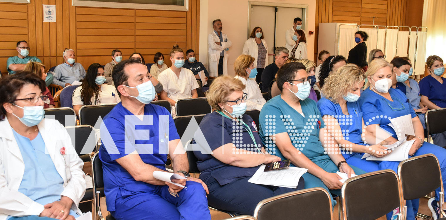 Γ.Ν. Πύργου: Τίμησαν τους ήρωες νοσηλευτές με αφορμή την Παγκόσμια Ημέρα τους