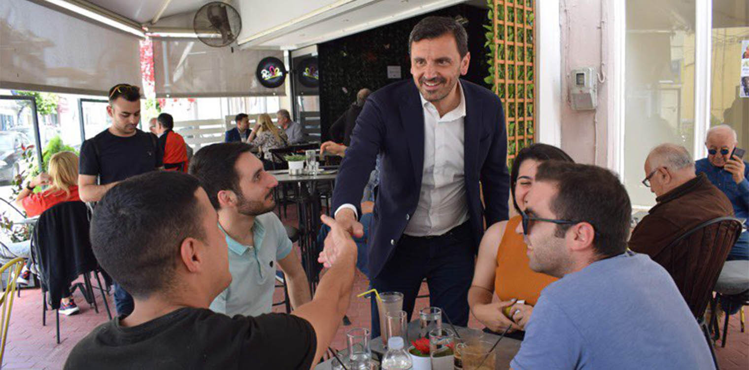 Επίσκεψη του βουλευτή Ηλείας Ανδρέα Νικολακόπουλου στην αγορά του Βαρθολομιού
