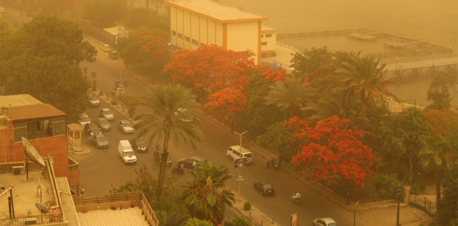 Αίγυπτος: Αμμοθύελλα κάλυψε το Κάιρο και τη Διώρυγα του Σουέζ