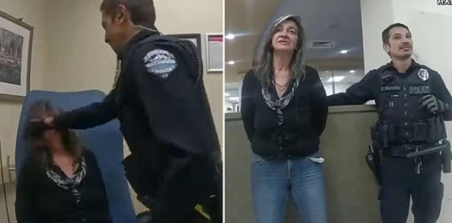 Κολοράντο: Σάλος με βίντεο που δείχνει αστυνομικό να ρίχνει μπουνιά σε γυναίκα που φοράει χειροπέδες