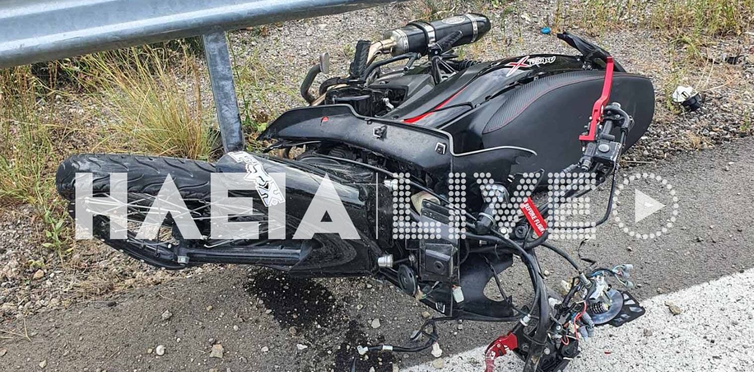 Πύργου - Κυπαρισσίας: Νεκρός 19χρονος σε τροχαίο με μηχανάκι