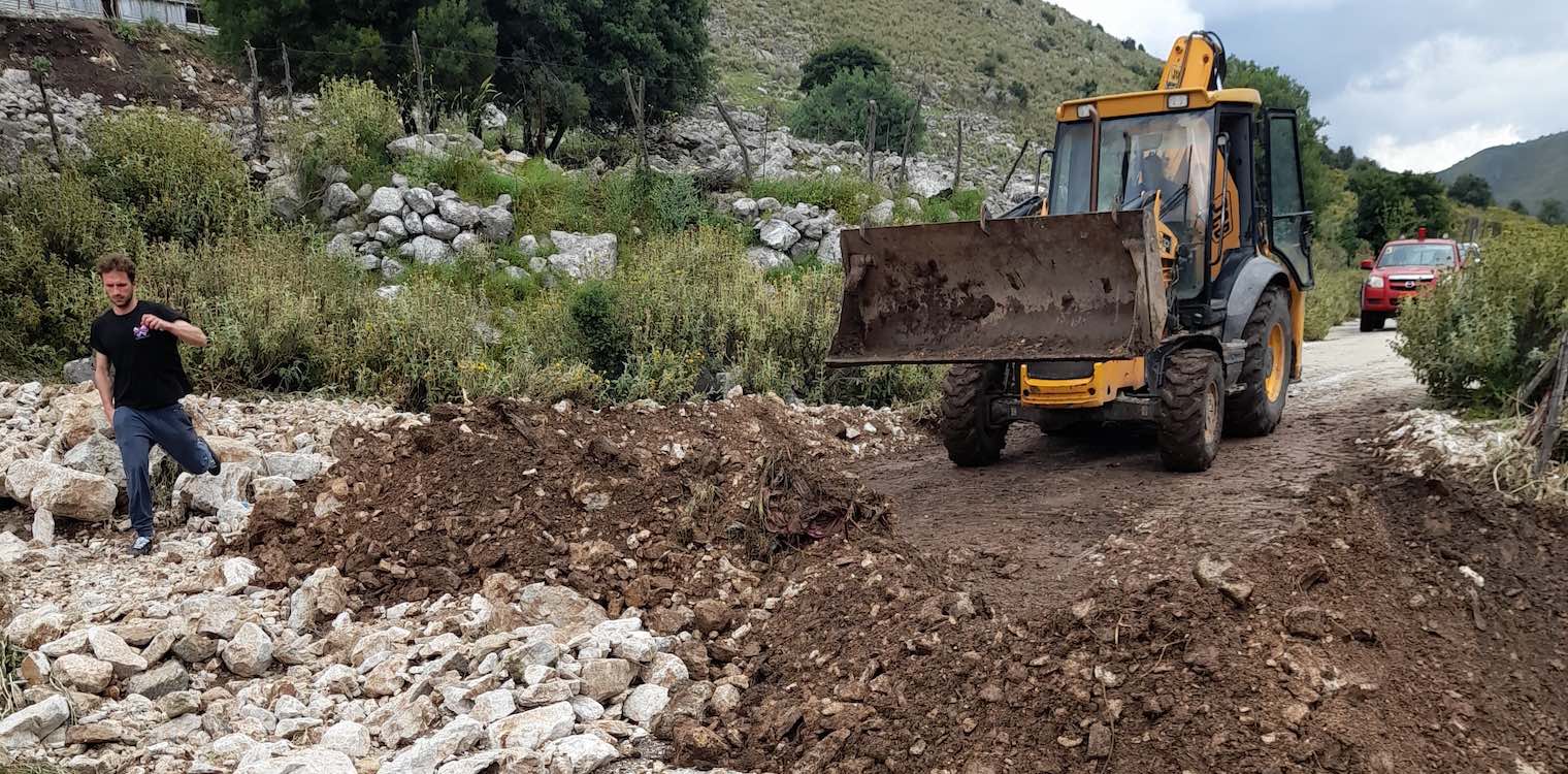 Μεγάλες ζημιές από την κακοκαιρία στο Δήμο Αρχ. Ολυμπίας