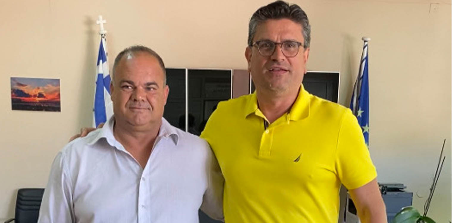 Ο Νίκος Νταντής στο πλευρό του Γιάννη Λέντζα - Υποψήφιος στην Κοινότητα Λεχαινών