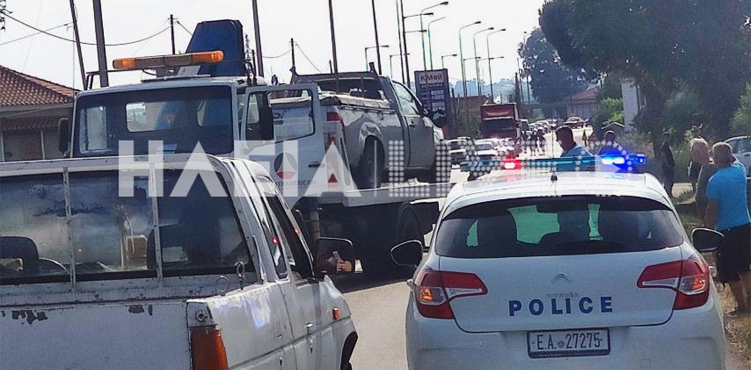 Ανεμοχώρι: Κομφούζιο στην EO από εκτροπή οχήματος