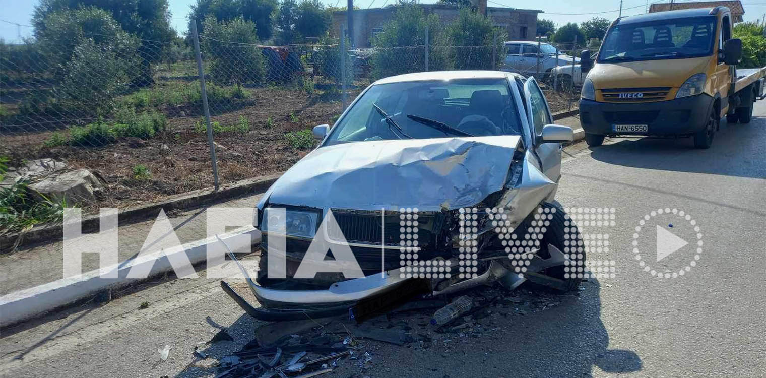 Δήμητρα Πηνειού: Σοβαρό τροχαίο με τραυματισμό παιδιού στο δρόμο Δήμητρας - Καρδιακαυτίου