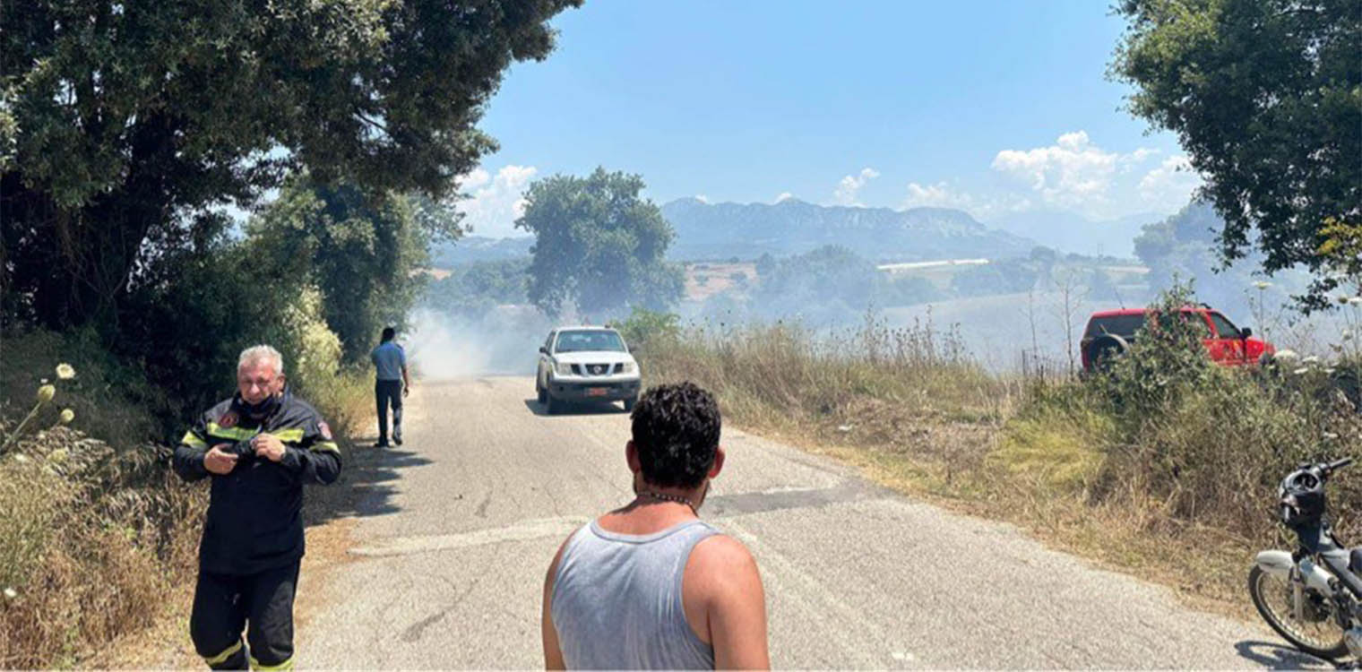 Ο Δήμος Ανδραβίδας-Κυλλήνης για τη σημερινή πυρκαγιά