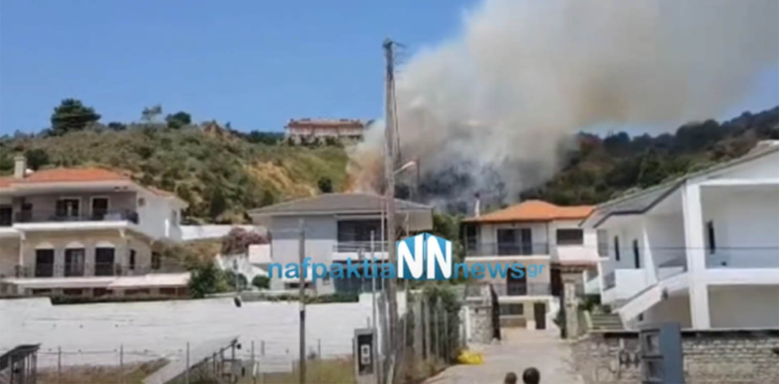 Ναύπακτος: Δυο ανήλικοι κατηγορούνται για εμπρησμό στον Πλατανίτη