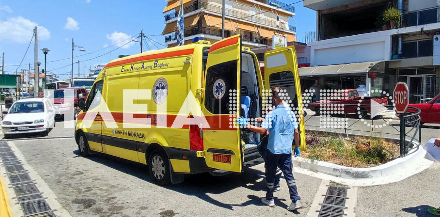 Πύργος: Τροχαίο με ελαφρύ τραυματισμό έξω από το ΚΤΕΛ Ηλείας