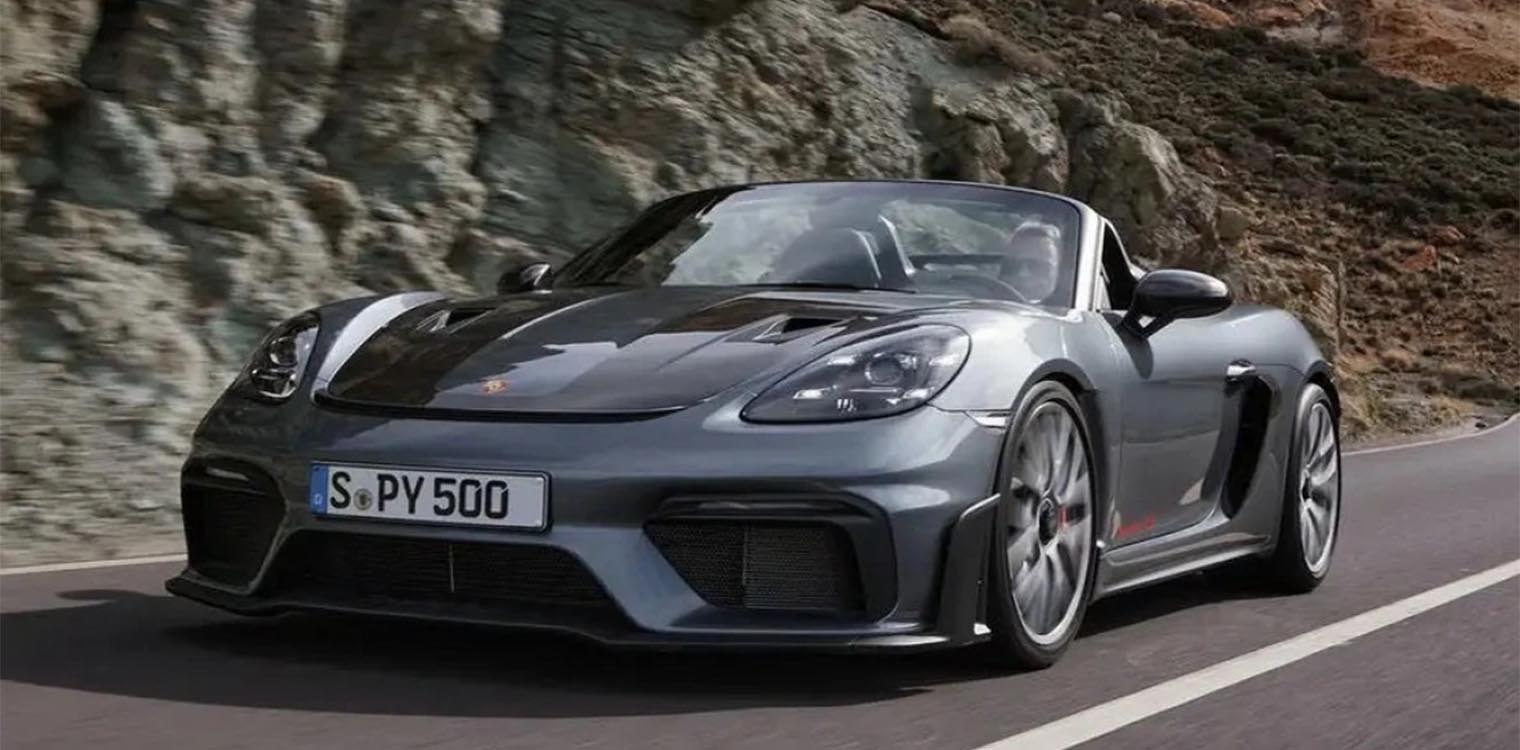 Η κορυφαία Porsche 718 Spyder GT4 RS