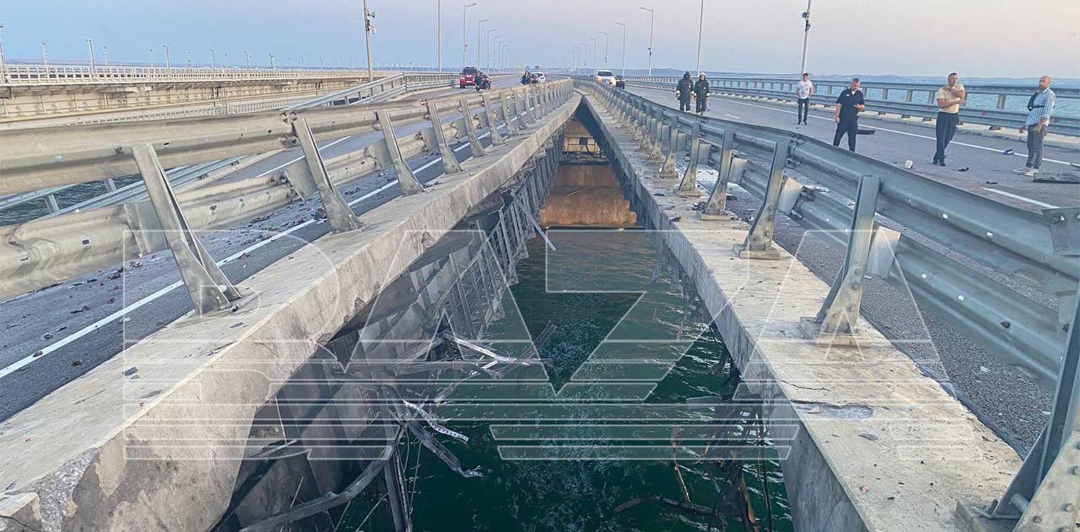Ουκρανία: Κατάσταση «έκτακτης ανάγκης» στην γέφυρα της Κριμαίας - Εκρήξεις και δύο νεκροί