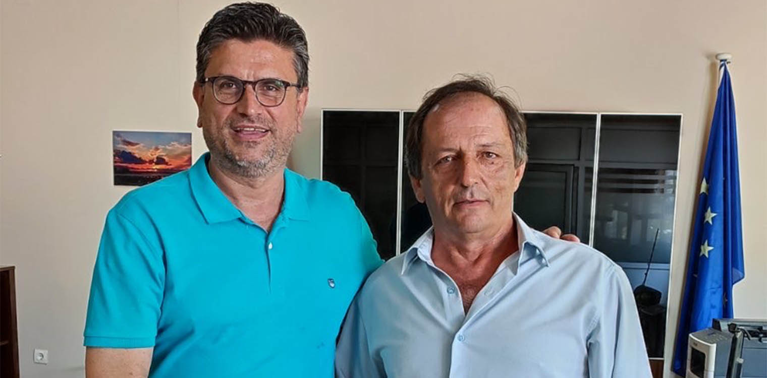 Ο Γιάννης Φιλιόπουλος στο πλευρό του Γιάννη Λέντζα - Υποψήφιος δημοτικός σύμβουλος με τη «Νέα Πορεία»