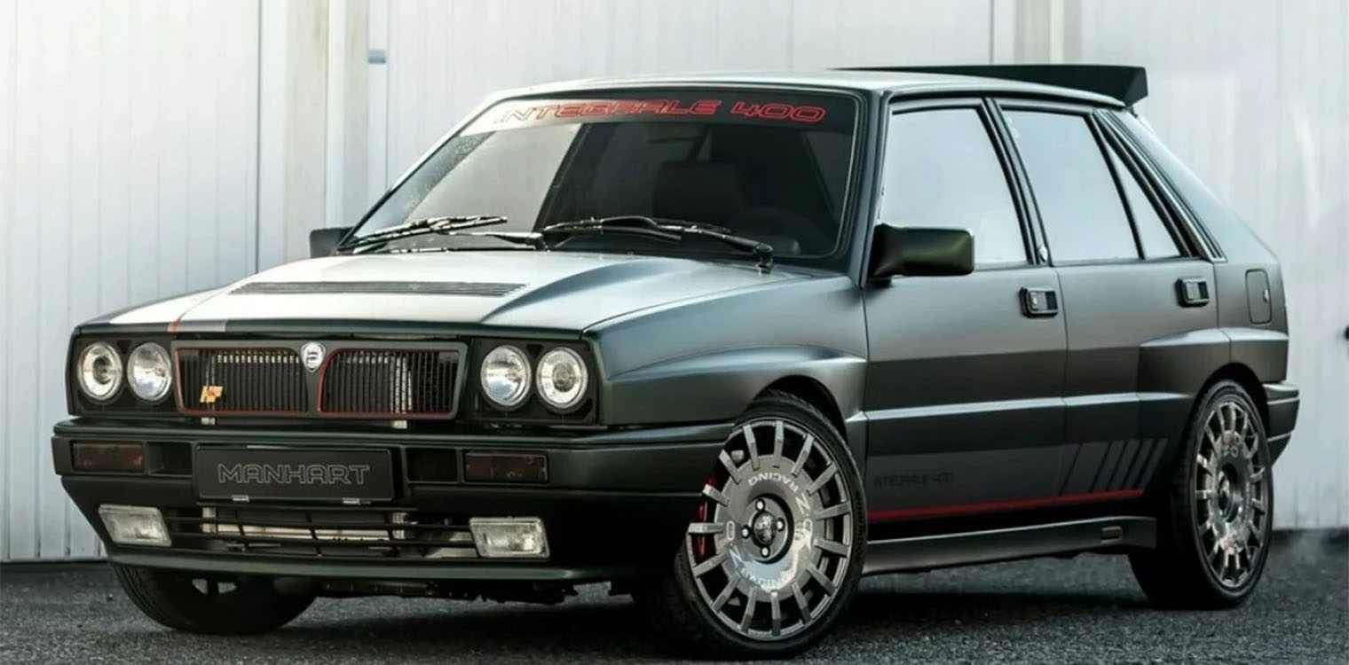 Μία μοναδικής αισθητικής Lancia Delta Integrale