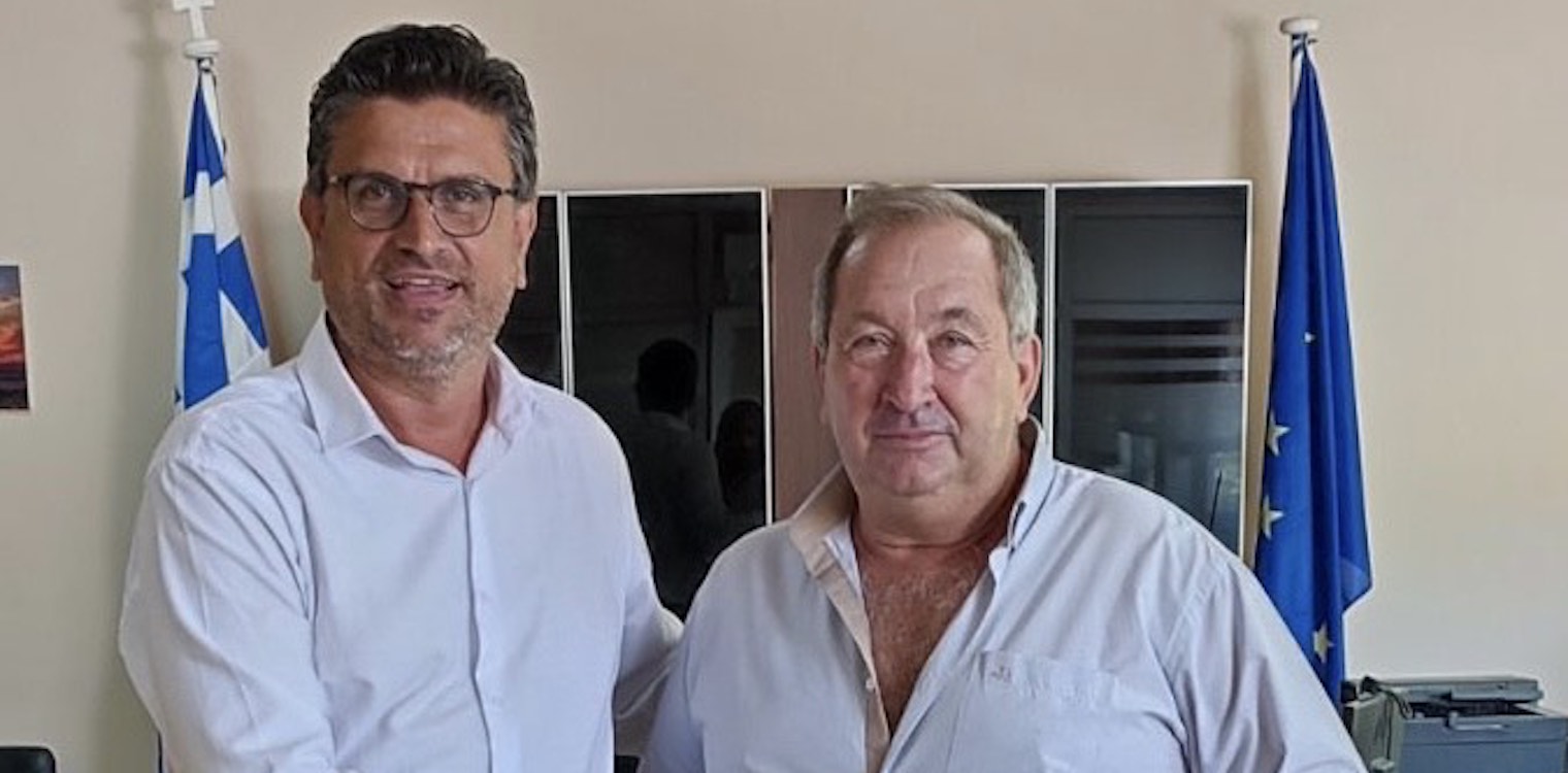 Ο Νίκος Κούγιας στο πλευρό του Γιάννη Λέντζα