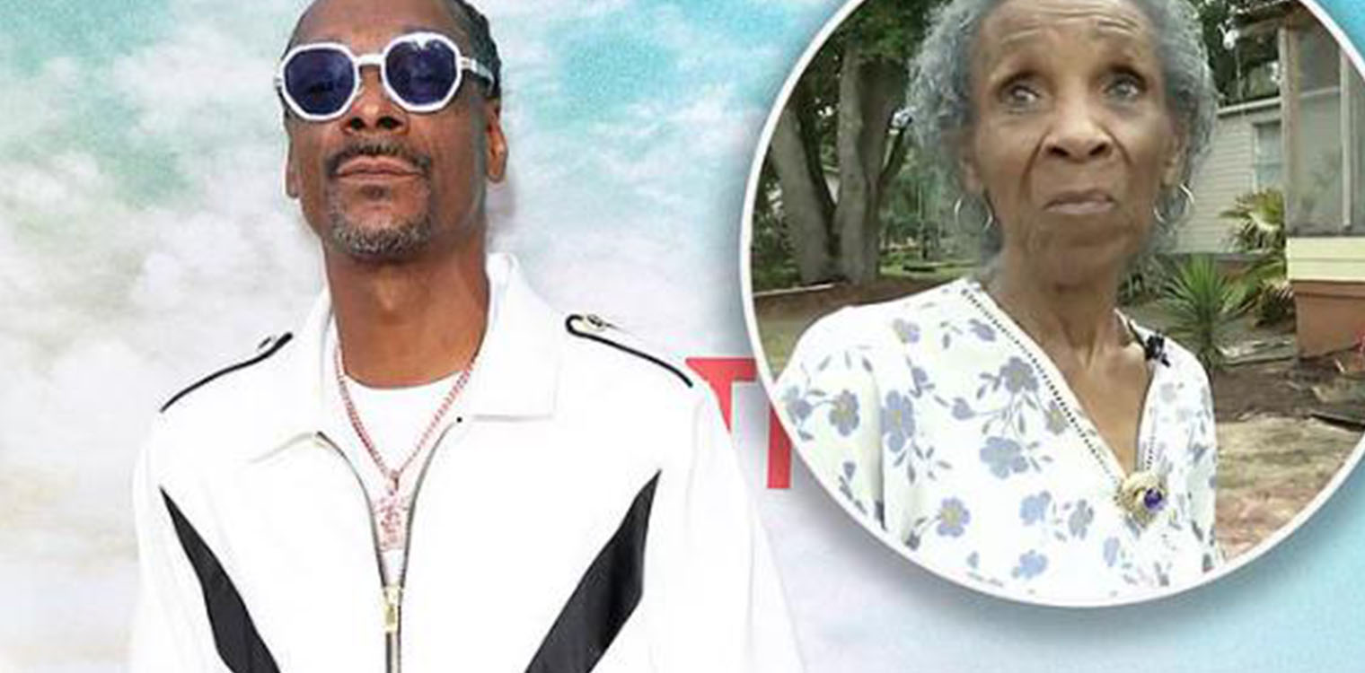 Snoop Dogg: Δώρισε 10.000 δολάρια για να βοηθήσει μία 93χρονη να σώσει το σπίτι της