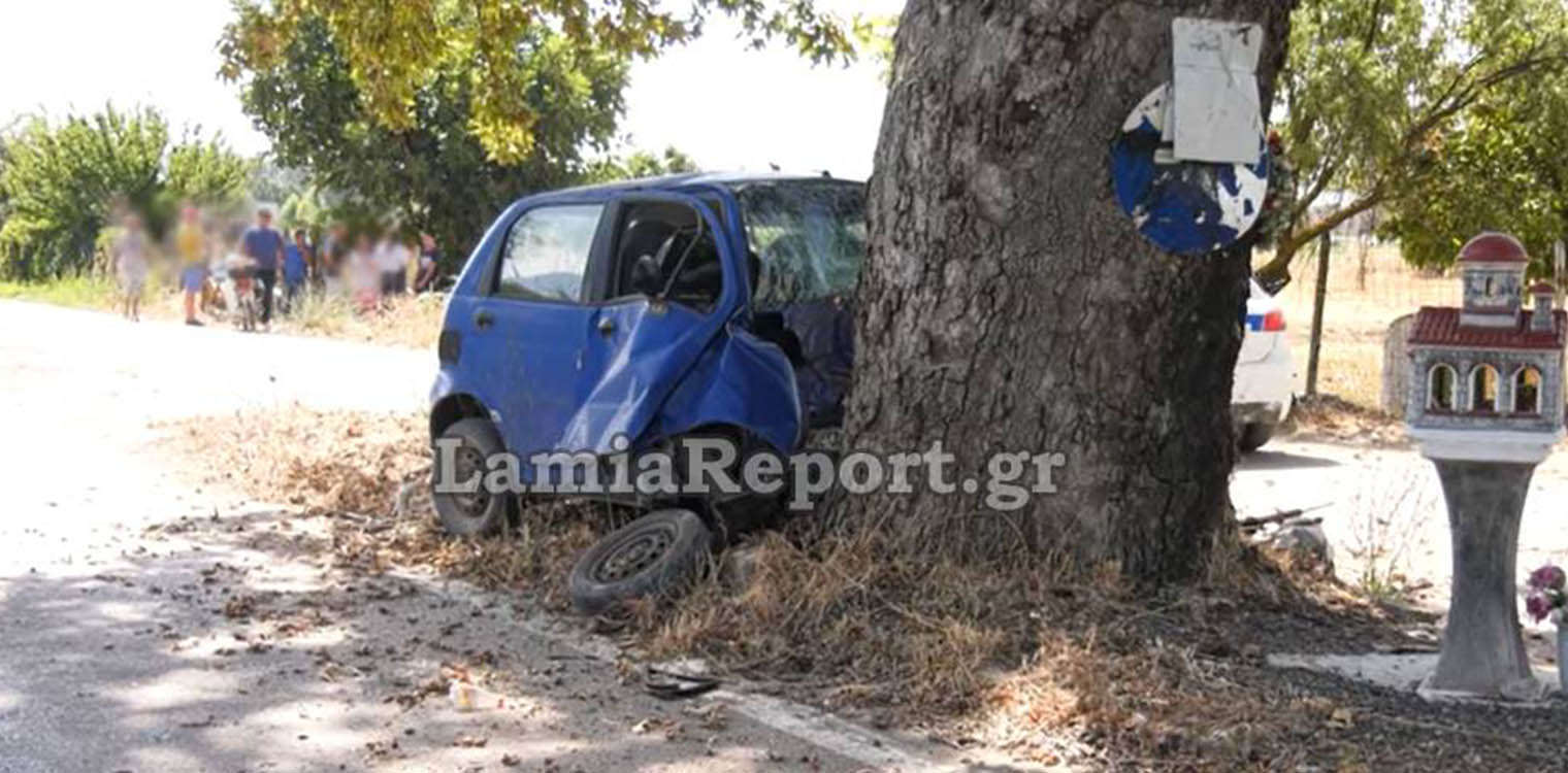 Βοιωτία: Σκοτώθηκε πέφτοντας σε δέντρο που είναι στη μέση του δρόμου