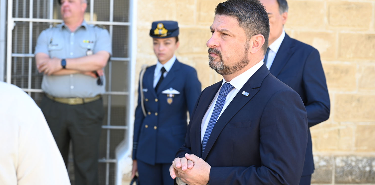 Στο Μαξίμου ο Νίκος Χαρδαλιάς - Συναντήθηκε με τον υπουργό Επικρατείας, Σταύρο Παπασταύρου