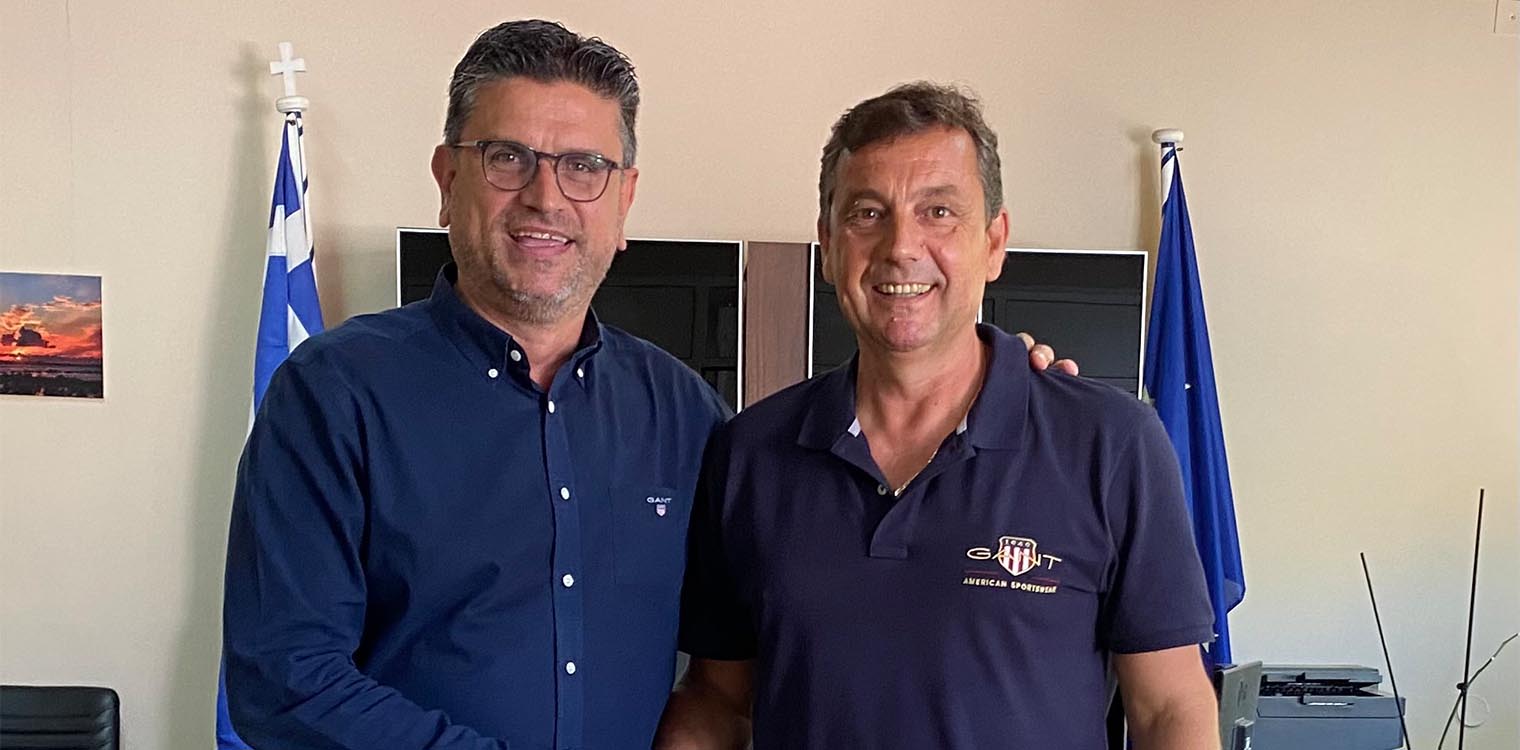 Ο Γιώργος Λάγαρης στο πλευρό του Γιάννη Λέντζα - Υποψήφιος στην Κοινότητα Ανδραβίδας με τη «Νέα Πορεία»