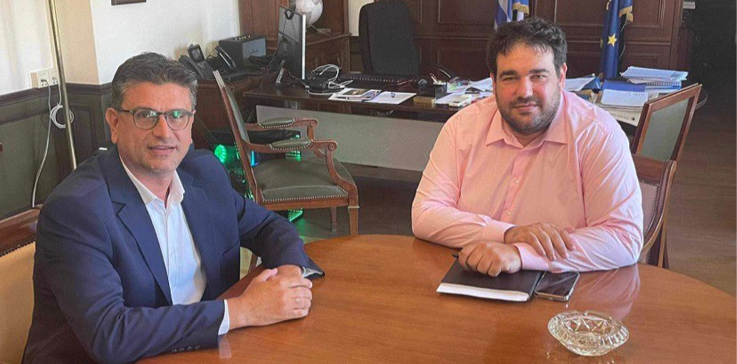 Γιάννης Λέντζας – Θεόδωρος Λιβάνιος: Μια ιδιαίτερα εποικοδομητική συνάντηση με τον νέο Αναπληρωτή Υπουργό Εσωτερικών