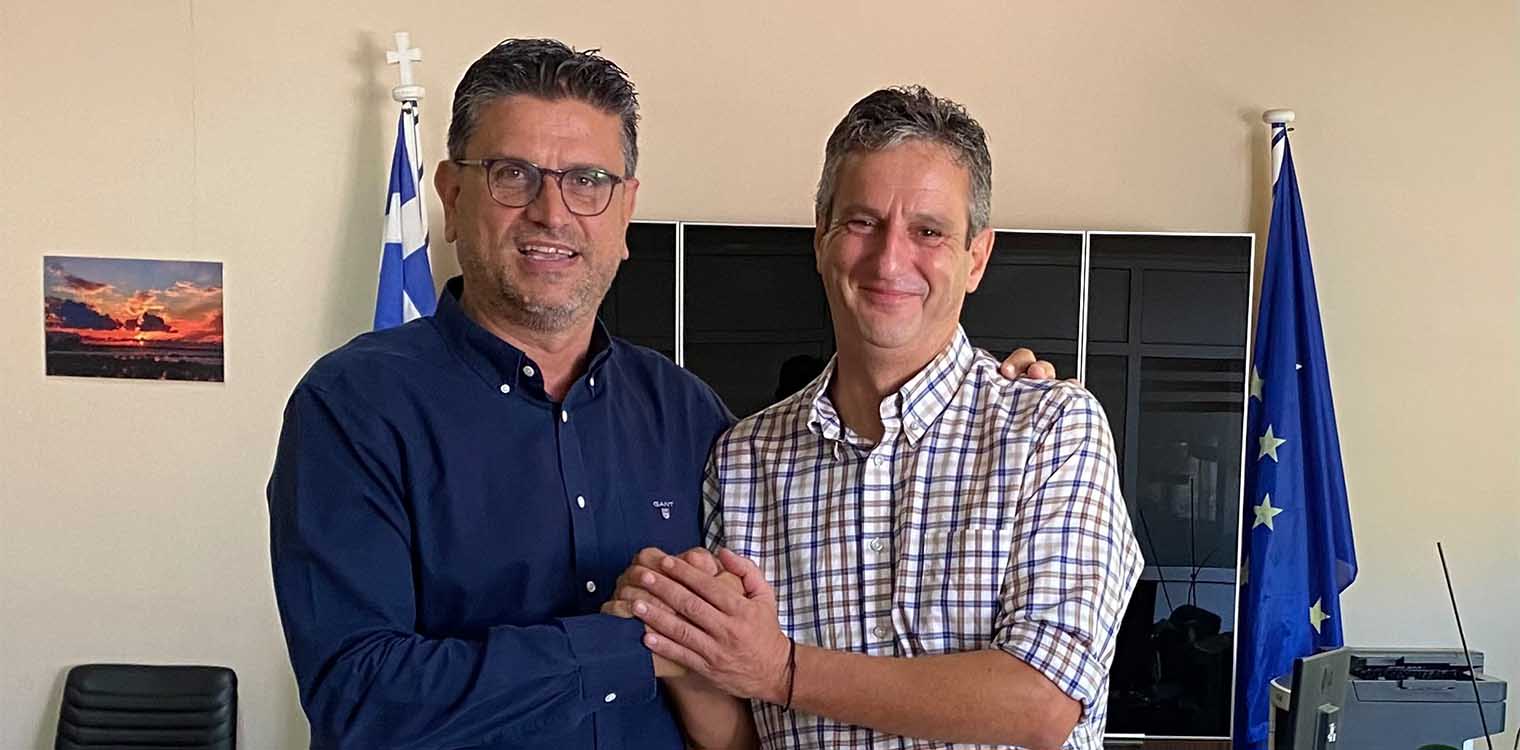 Ο Παναγιώτης Λίβανος στο πλευρό του Γιάννη Λέντζα - Υποψήφιος στην Κοινότητα Καπελέτου με τη «Νέα Πορεία»