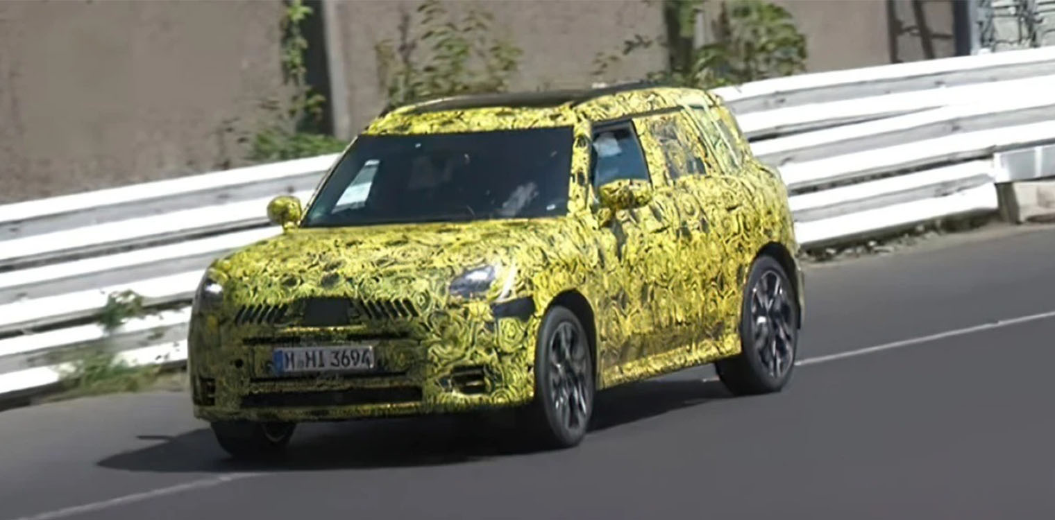 Δοκιμές εξέλιξης για το νέο MINI Countryman