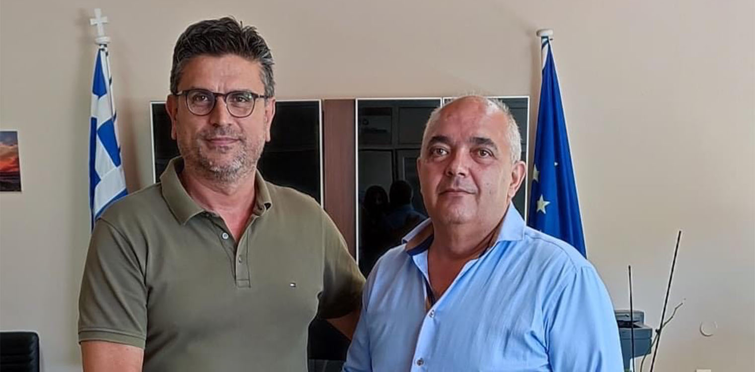 Ο Γιώργος Μπράβος στο πλευρό του Γιάννη Λέντζα - Υποψήφιος δημοτικός σύμβουλος με τη «Νέα Πορεία»