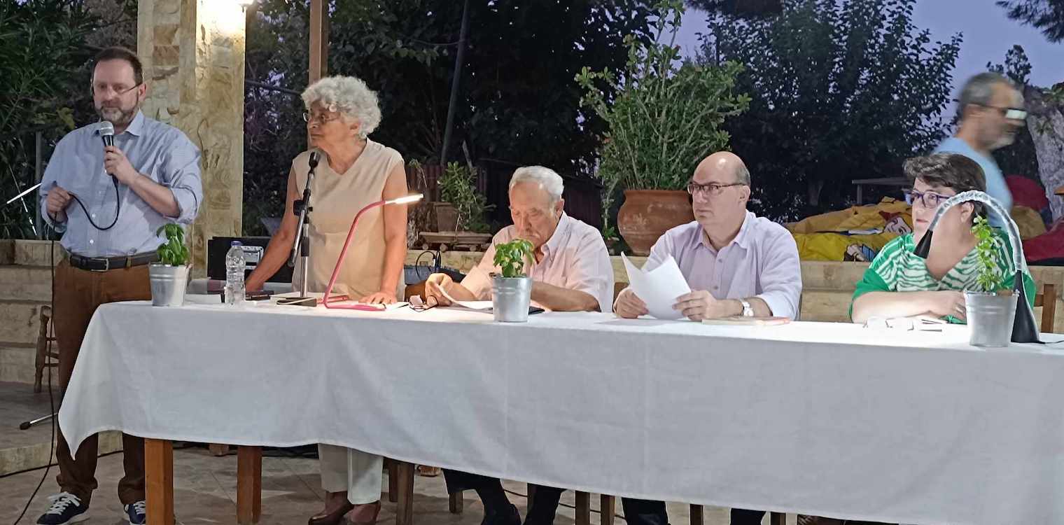 Παρουσιάστηκε στον Κακόβατο το βιβλίο του Αριστείδη Π. Χριστόπουλου