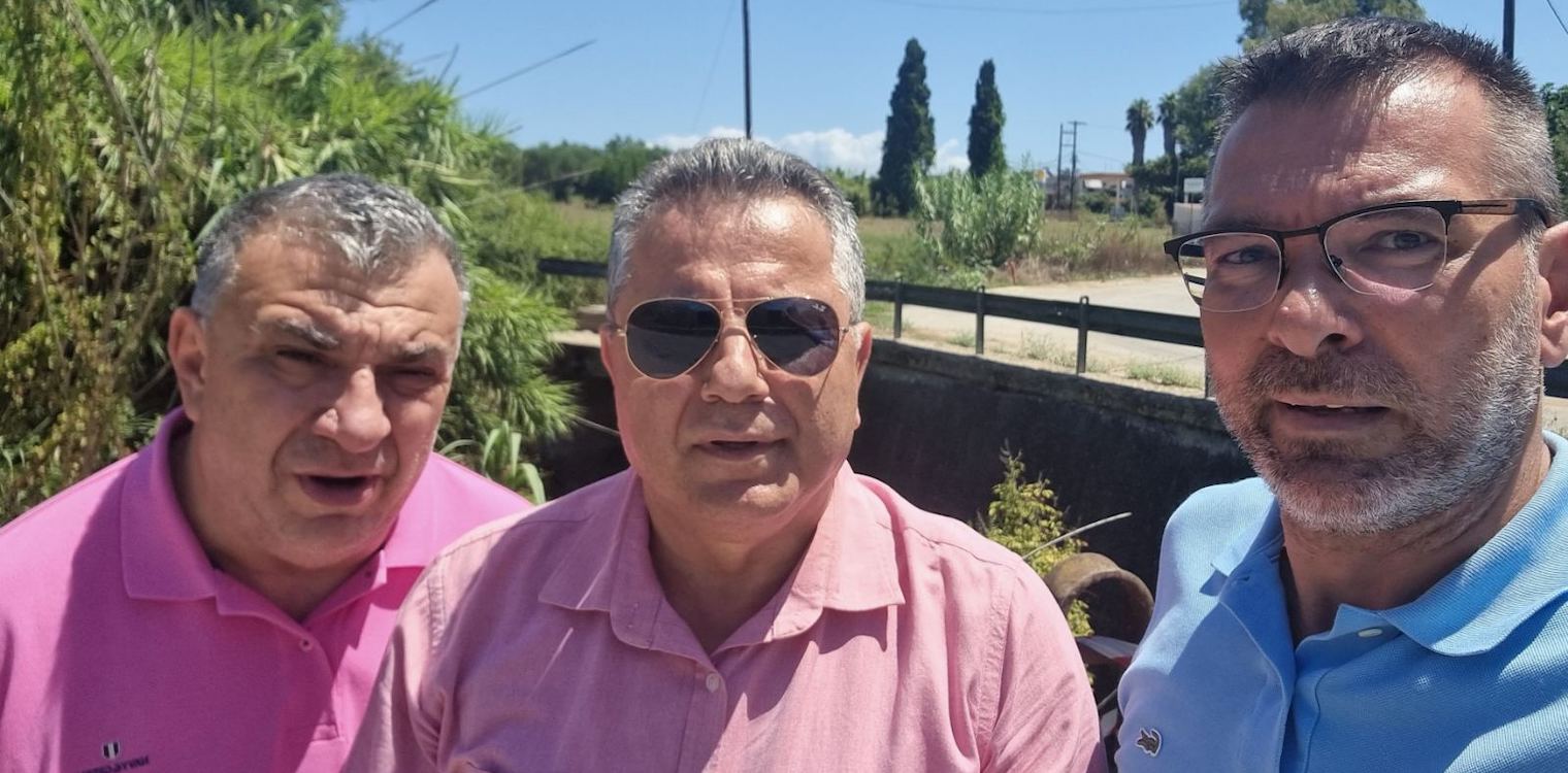 Αποκατάσταση μεταλλικών κιγκλιδωμάτων στο γεφυράκι μεταξύ Βαρθολομιού - Δήμητρα