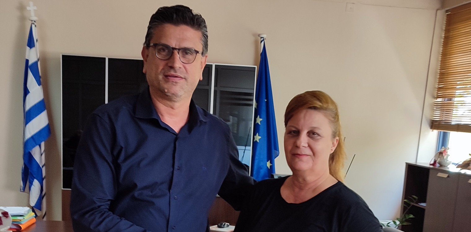 Η Σοφία Βαρβαρέσου στο πλευρό του Γιάννη Λέντζα