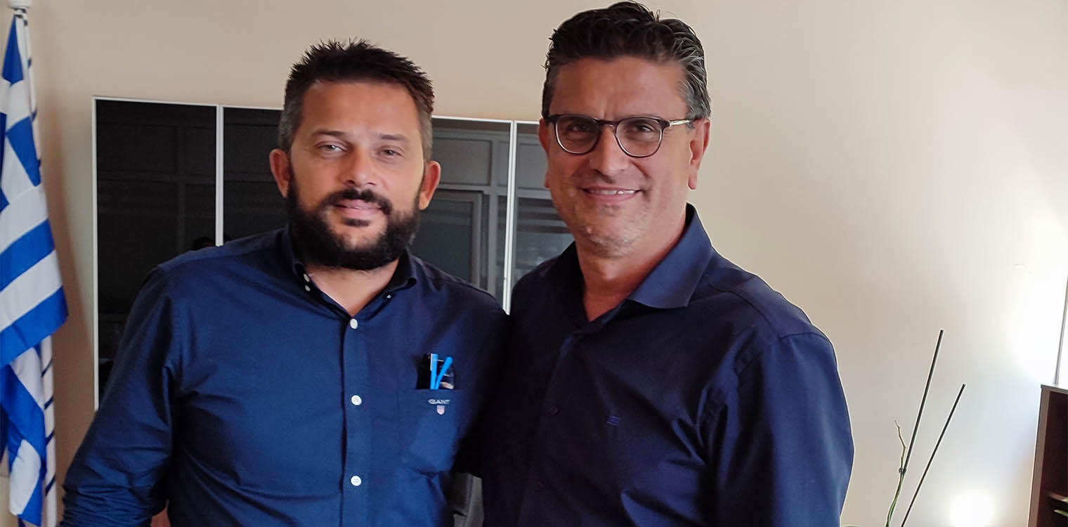 Ο Θεόδωρος Κατσάπης στο πλευρό του Γιάννη Λέντζα - Υποψήφιος δημοτικός σύμβουλος με τη «Νέα Πορεία»