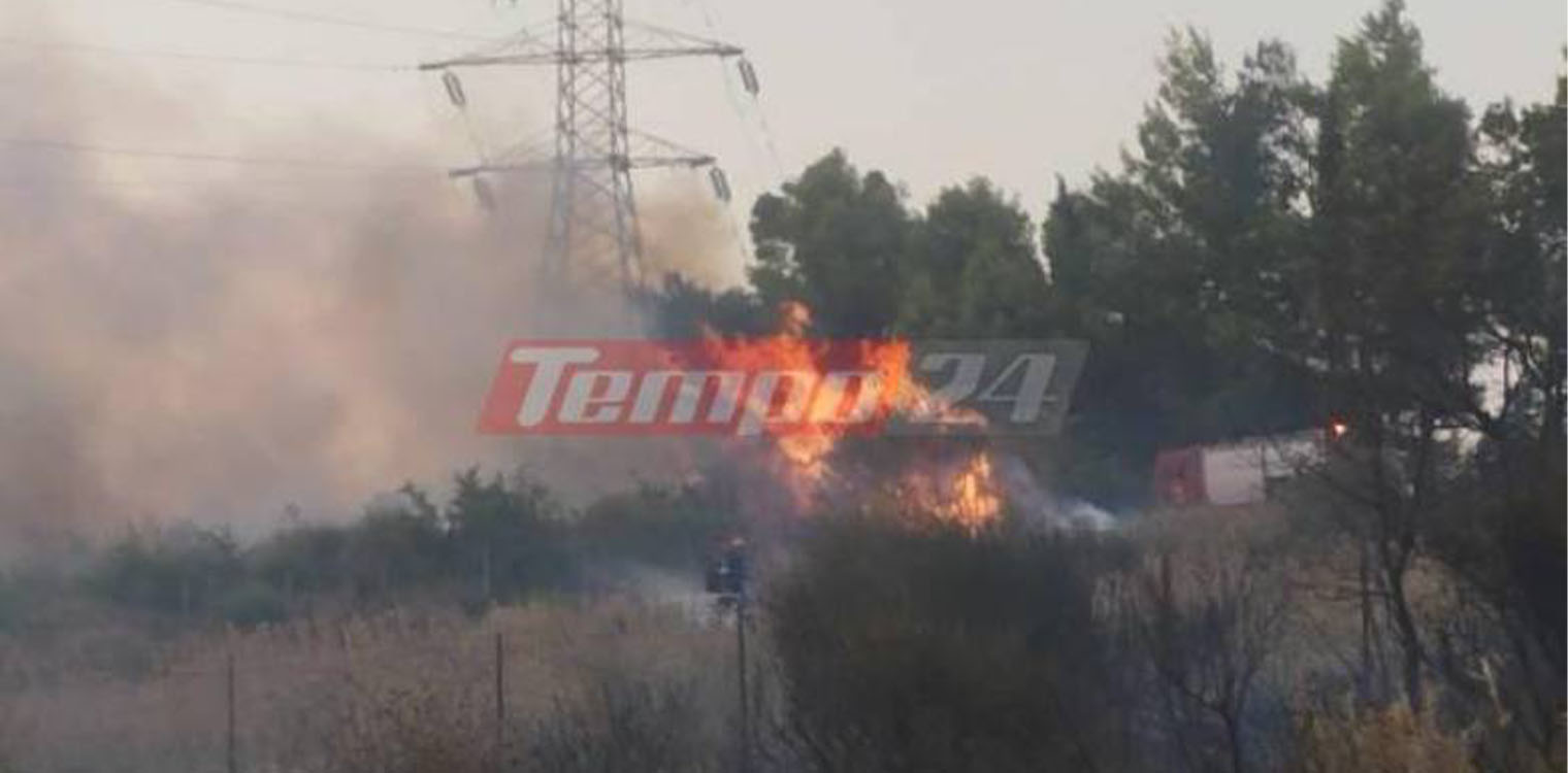 Πάτρα-Φωτιά στο Βελβίτσι: "Μάχη" από επίγειες και εναέριες δυνάμεις (photos &amp; video)