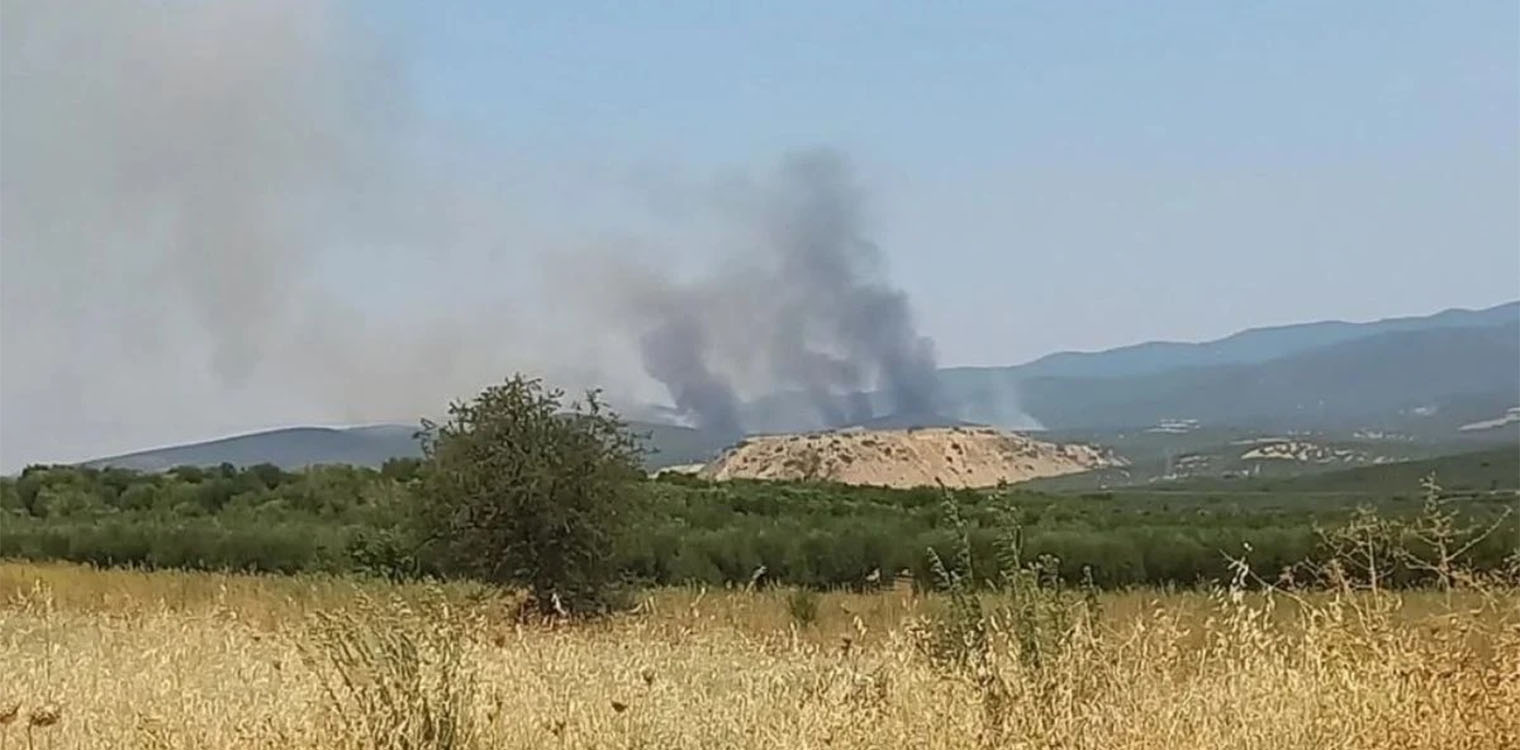 Χαλκιδική: Ξέσπασε φωτιά κοντά στον Πολύγυρο - Ισχυροί άνεμοι στην περιοχή