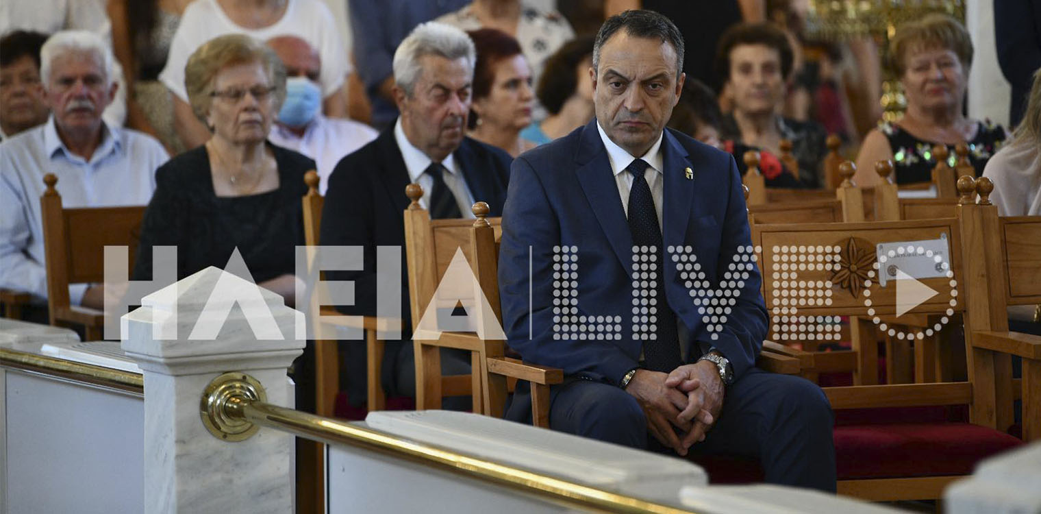 Παρών στην Πατριαρχική θεία Λειτουργία στον Ι. Ν. Αγ. Νικολάου στον Πύργο και ο πρόεδρος των “Σπαρτιατών” Βασίλης Στίγκας