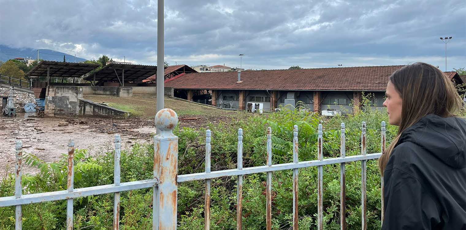 Τις πληγείσες περιοχές του Βόλου επισκέφθηκε η Αχτσιόγλου: Πιέζουμε για γρήγορη στήριξη και αποκατάσταση