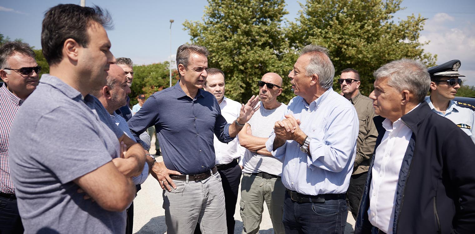 Μητσοτάκης από Καρδίτσα: Θα κάνουμε ό,τι είναι δυνατό - Θα κινητοποιήσω κάθε ευρωπαϊκό πόρο