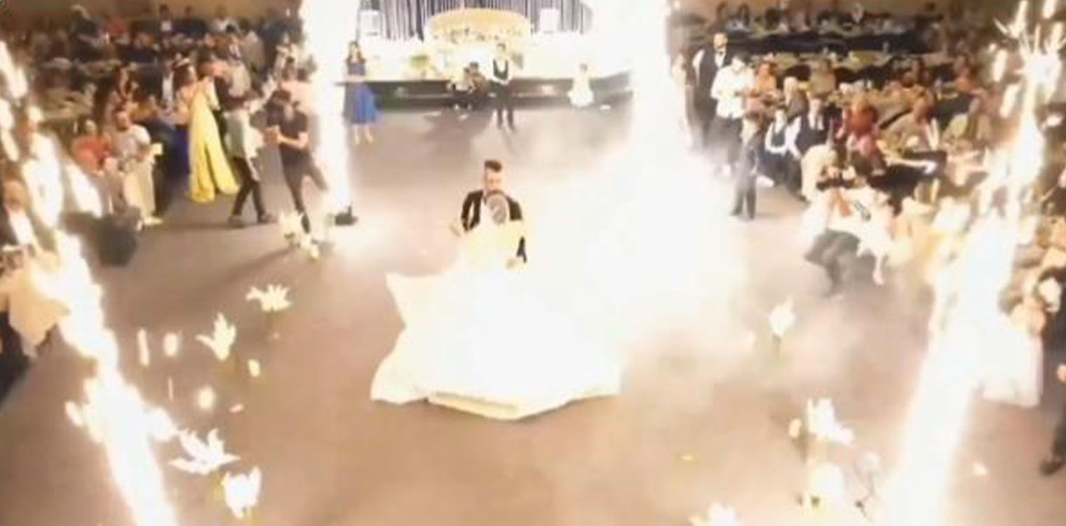 Ιράκ: Συγκλονιστικό βίντεο από την τραγωδία με τη φωτιά στη γαμήλια δεξίωση -  Τρόμος με τις φλόγες «βροχή»