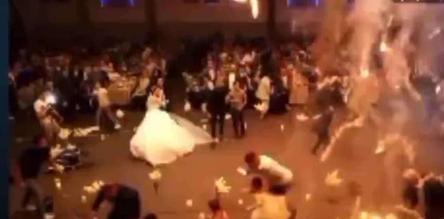 Ιράκ: Βίντεο ντοκουμέντο από τη φωτιά που σκότωσε 100 ανθρώπους σε γαμήλια δεξίωση - Οι φλόγες έπεφταν από το ταβάνι