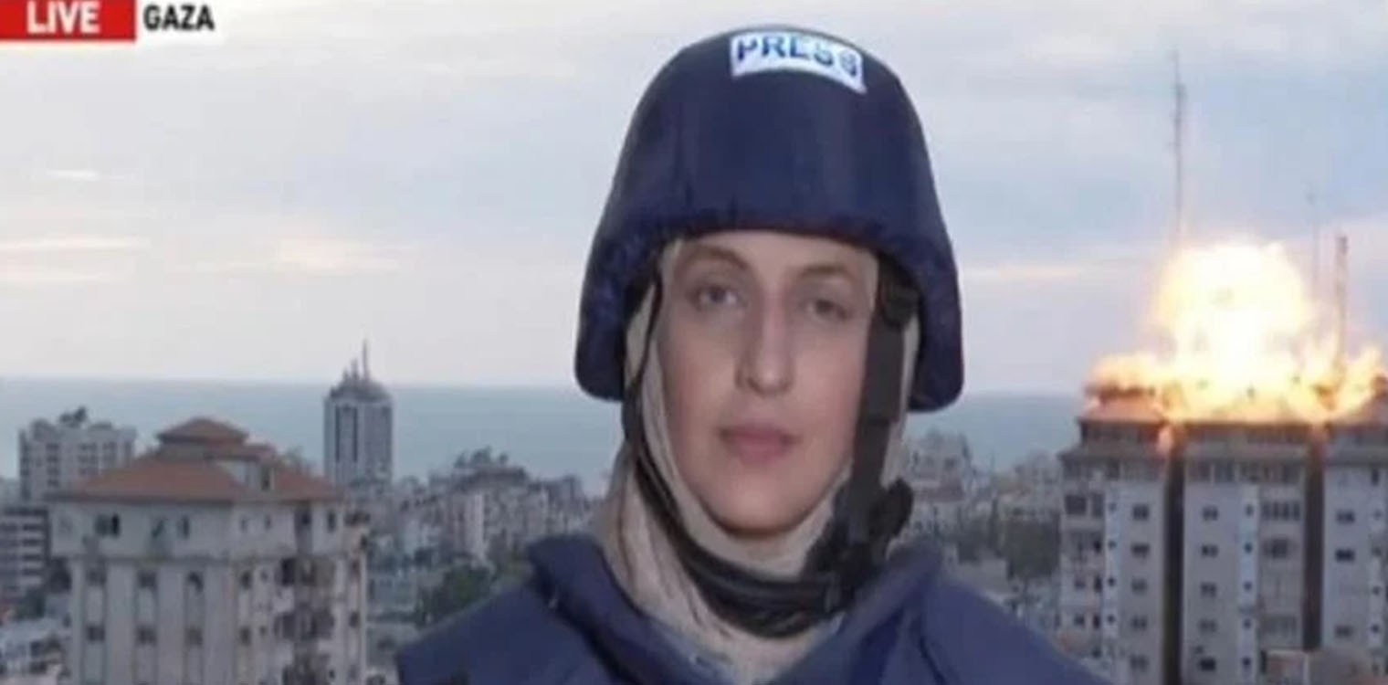 Σοκαριστικά πλάνα: Βομβαρδίστηκε κτίριο στη Γάζα σε live μετάδοση από το Al Jazeera