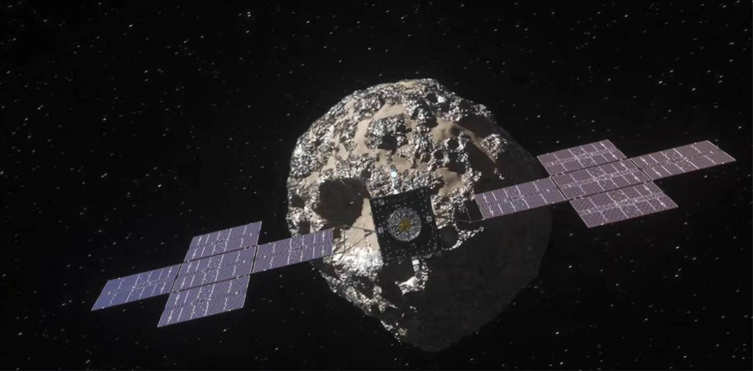Psyche: Η πρώτη αποστολή της NASA σε έναν κόσμο φτιαγμένο από μέταλλο